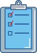 a clipboard